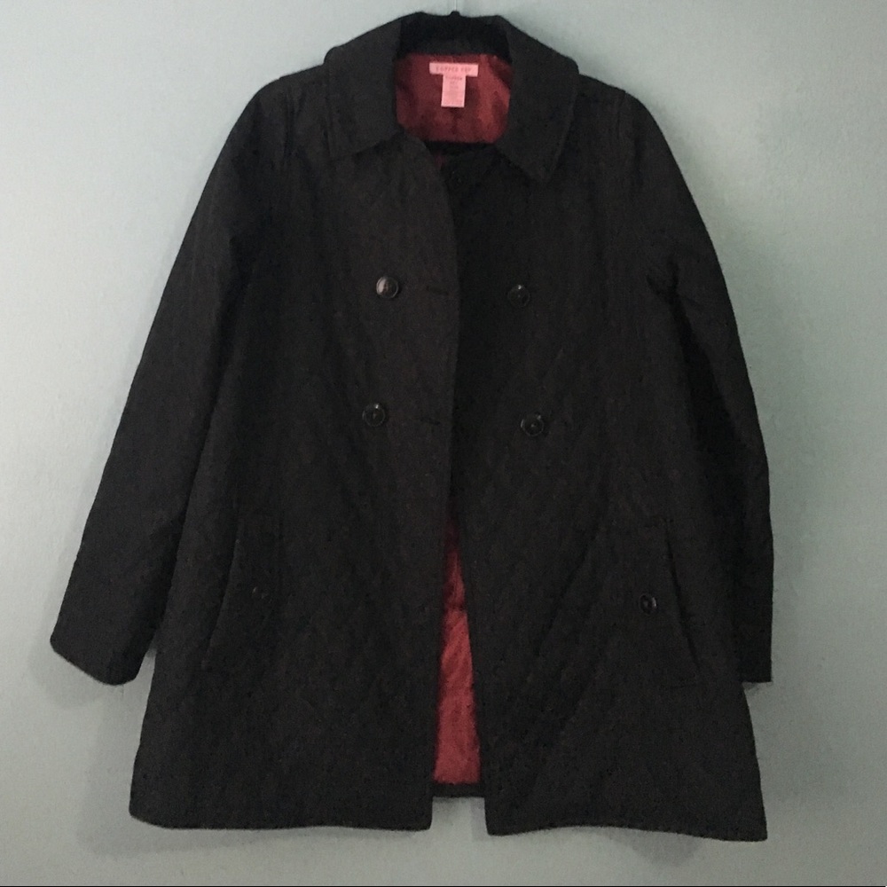Black Copper Key Coat